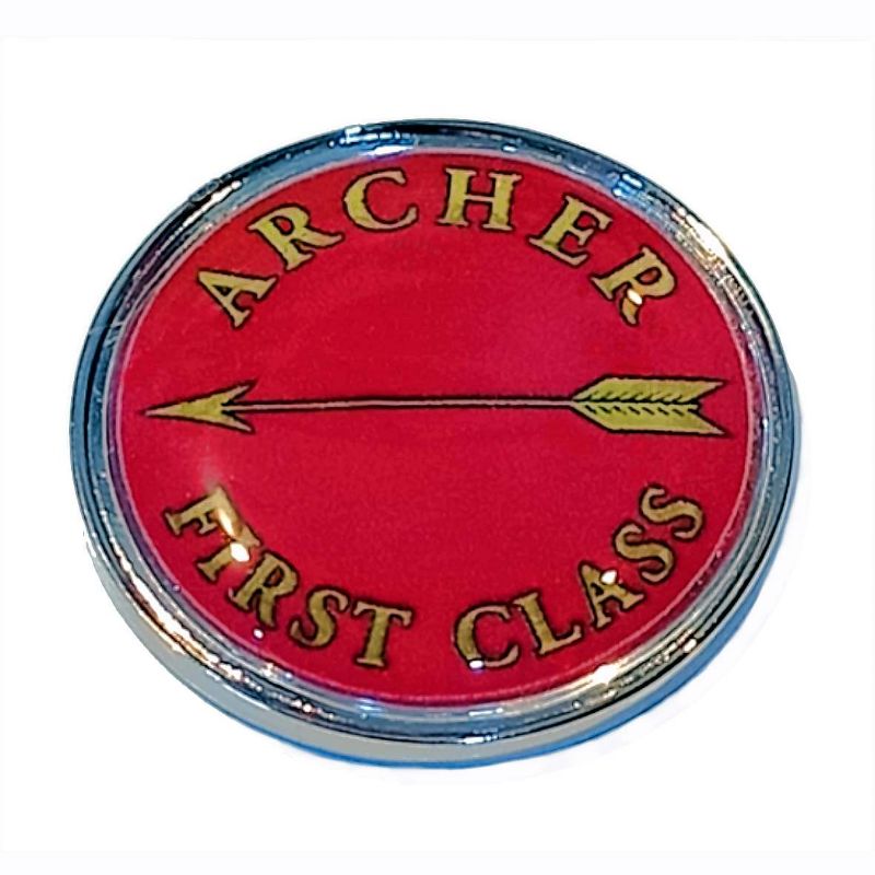 Archer Class standard round badge
